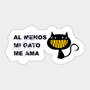 Gato malo - Bad Cat Sticker